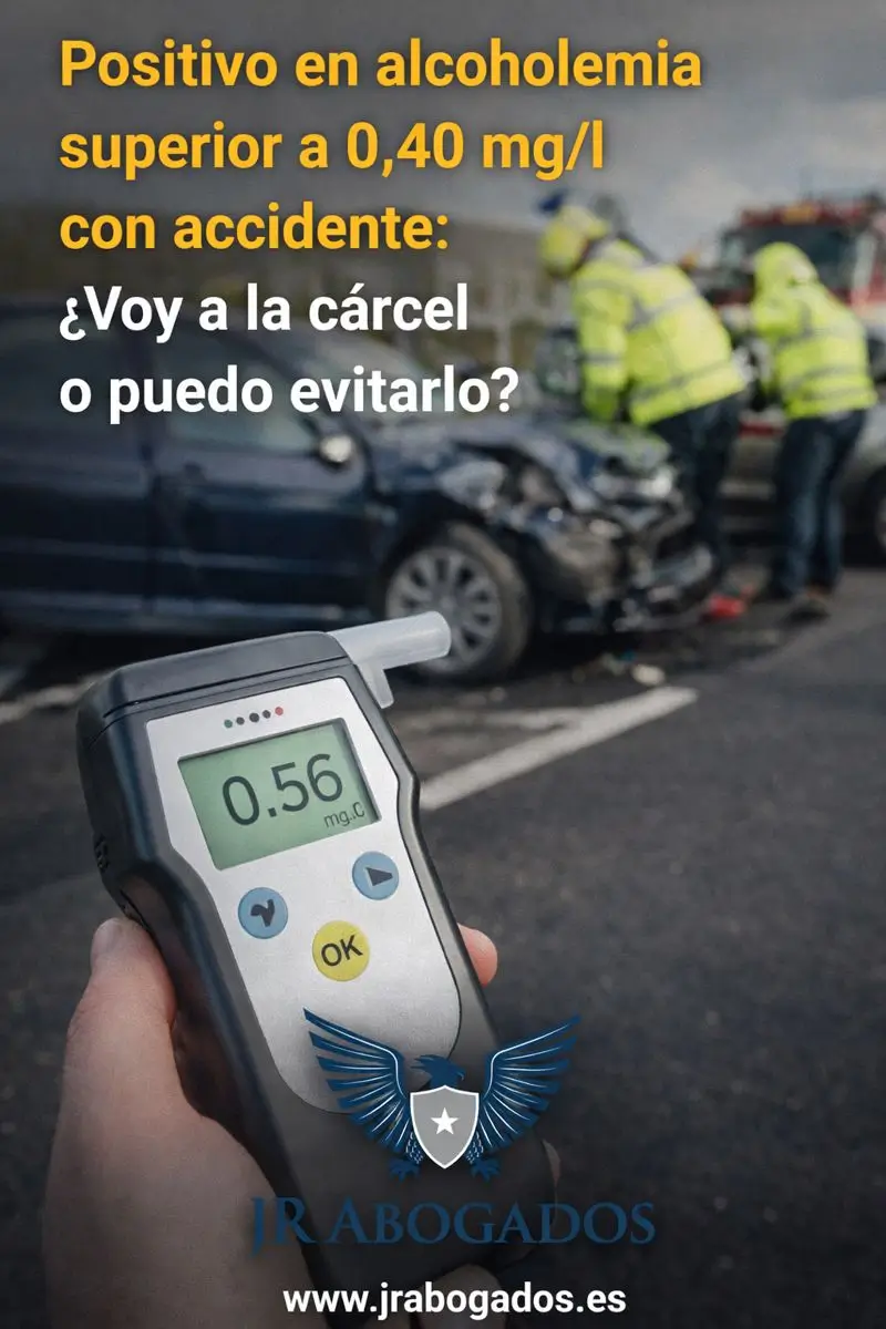 He tenido un accidente y he dado positivo: Guía de emergencia legal para las primeras 24 horas